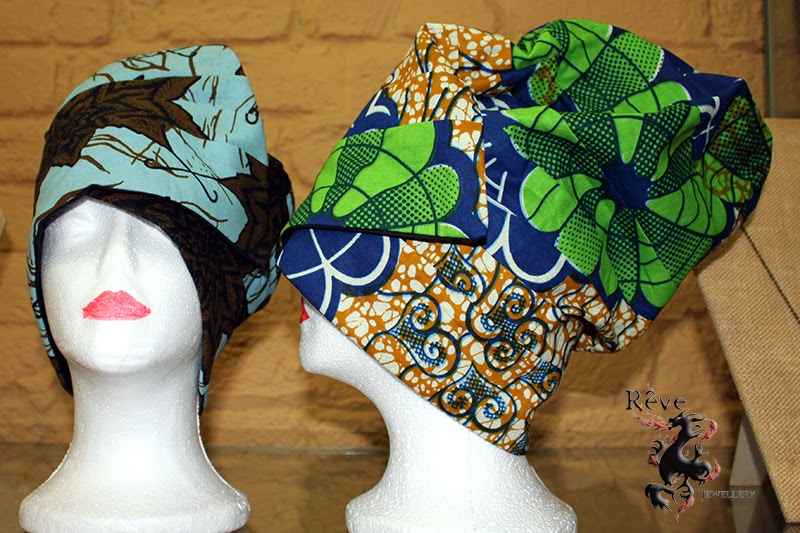 Rêve Jewellery and Accessories Rêve African Fabric Headwraps Now Available
