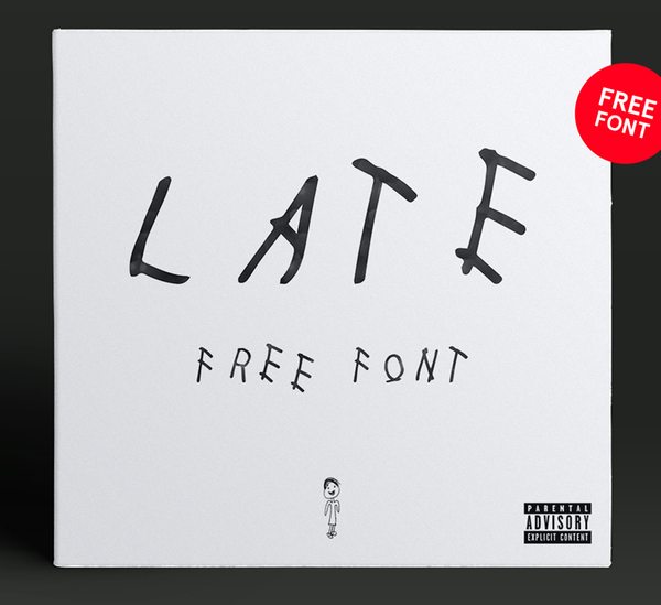 Late Regular Free Font Font Terbaru Untuk Desain Grafis - Late Regular Free Font