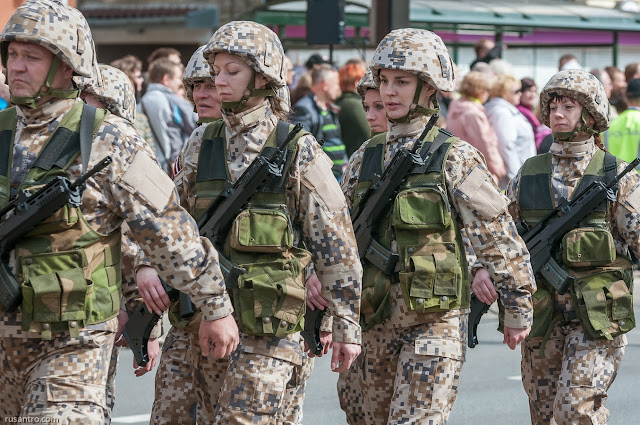 Militārā parāde Jelgavā 2015. gada 04. maijā.