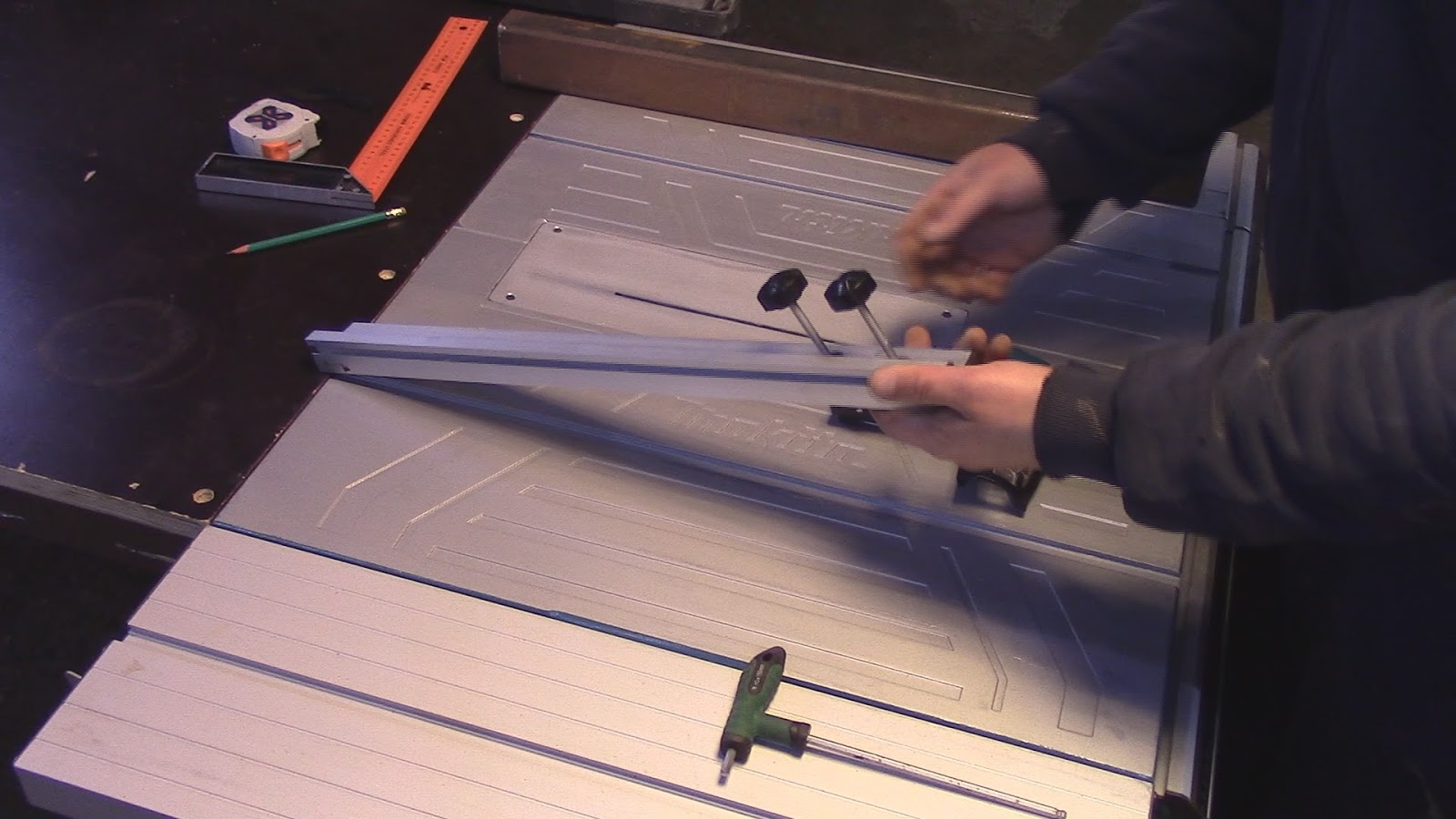 Makita MLT100 Table saw fence upgrade