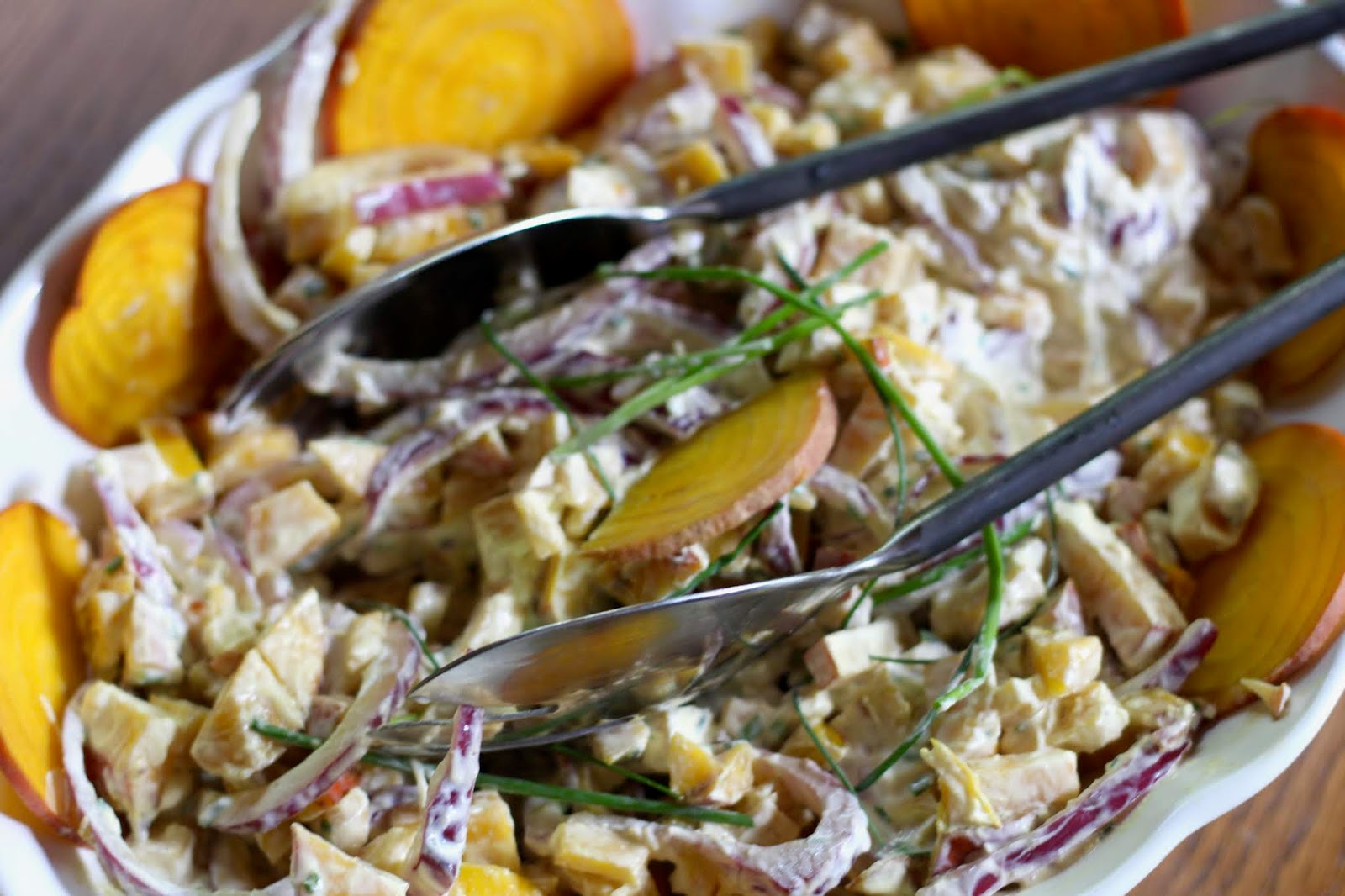 Golden Beet Horseradish Salad Diary of a Mad Hausfrau