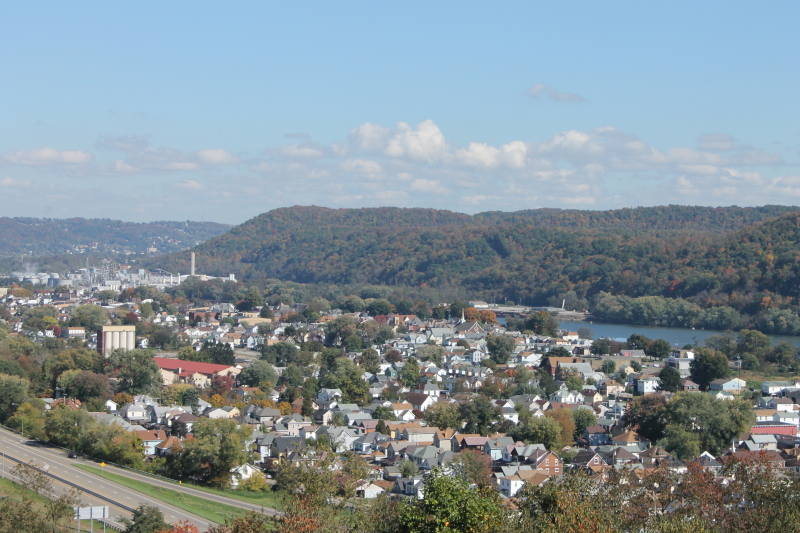 Looking Out My Window Birdseye View of Wellsville