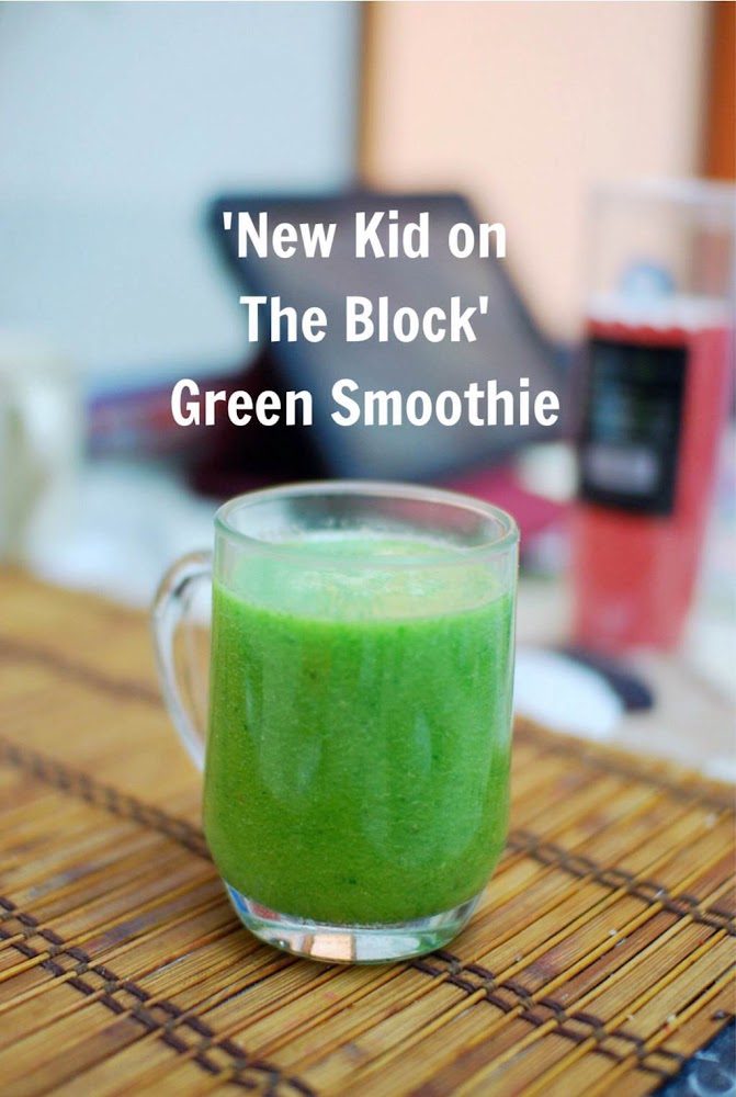 Green Smoothie Drink Healthy Recipe Food Blog 21 shades of Green