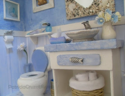 Patricia Cruzat Artesania y Color: Baños con Estilos Alegres y Divertidos