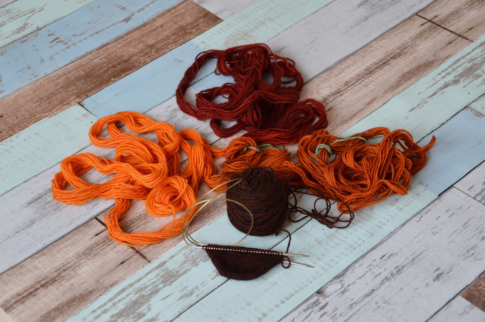 Carmela Biscuit's Spot Gryffindor Sock Yarn