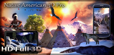 Download Native American 3D Pro v1.0 Apk for Android HTC HD2