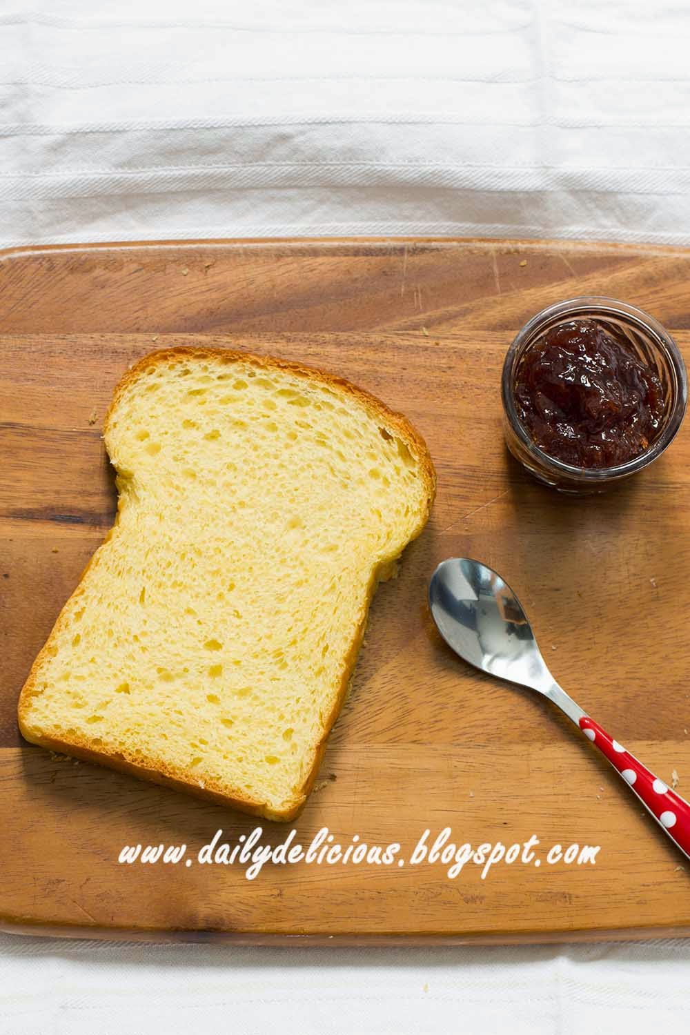 dailydelicious Brioche loaf Rich, rich bread