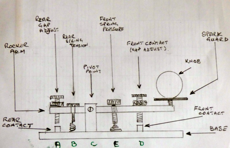 MorsePower: Straight Morse Key - settings and adjustments and cleaning
