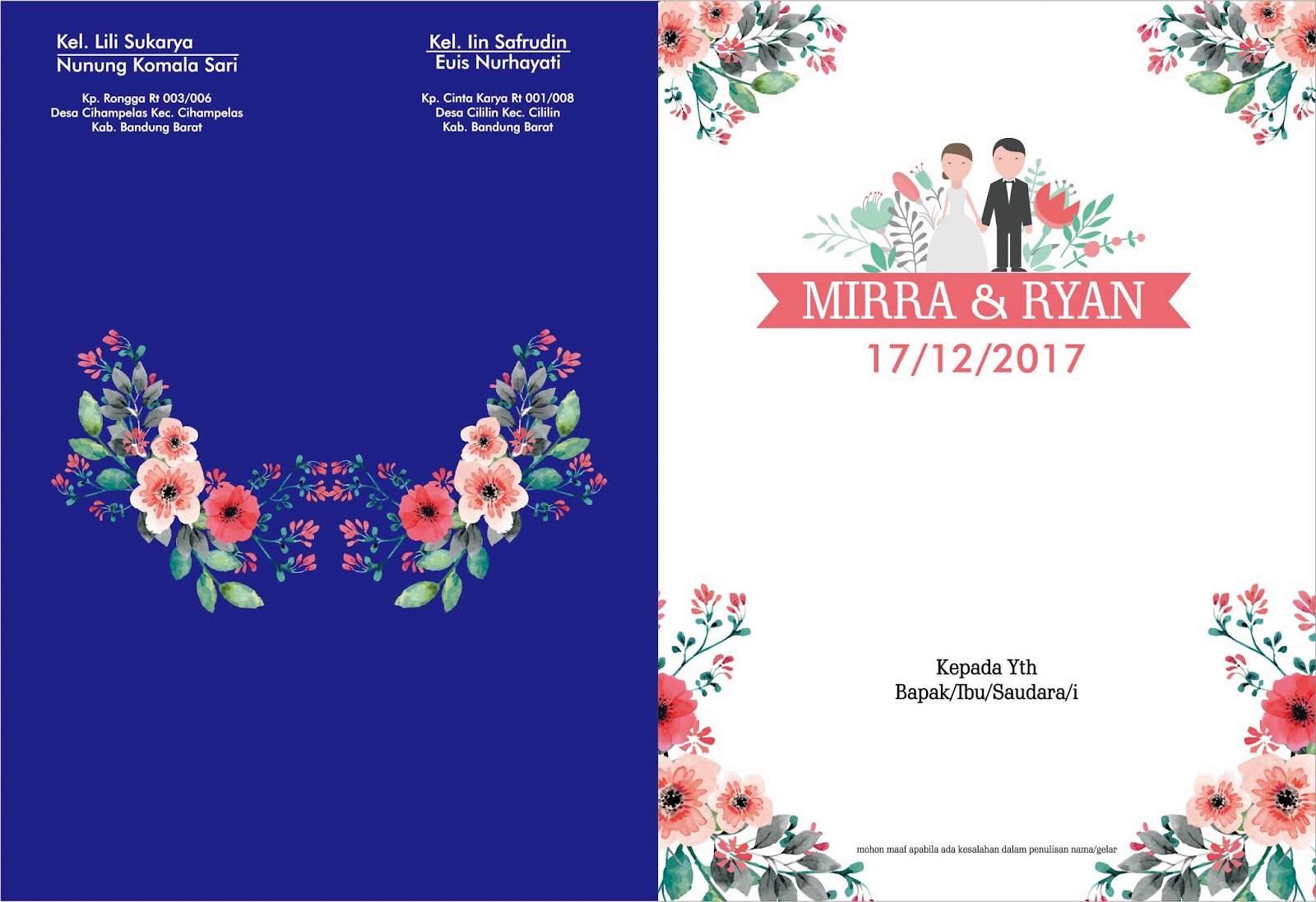 template album nikah