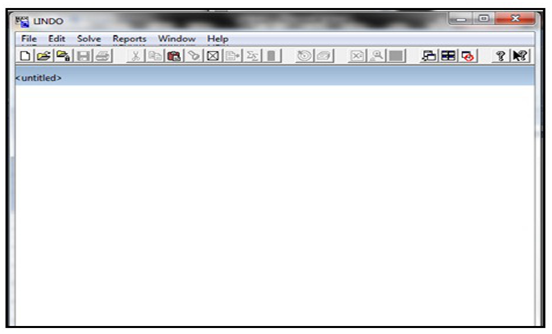 Software LINDO (Linear Ineraktive Discrete Optimizer) | desah arofah