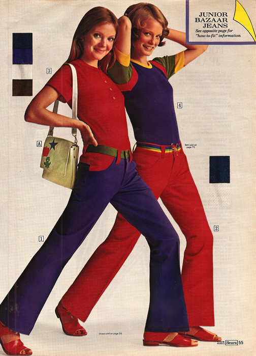 Chick Slacks of 70s Style ~ vintage everyday