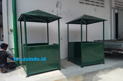 Pos Jaga Satpam pesanan PT Mero Sekawan Jaya Cikupa Tangerang Pos Jaga Satpam pesanan PT Mero Sekawan Jaya Cikupa Tangerang