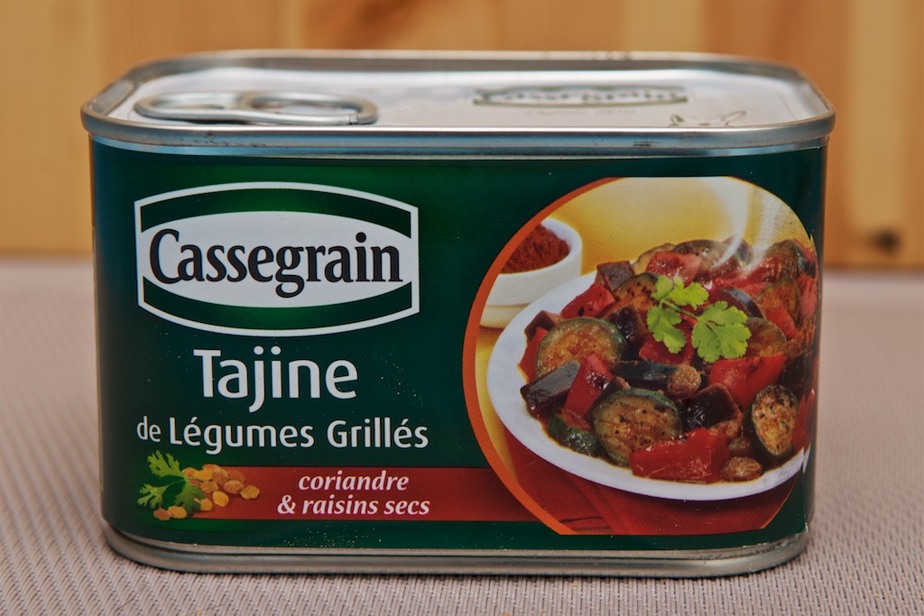 Tajine de Légumes Grillés coriandre et raisins secs (375g) par Cassegrain