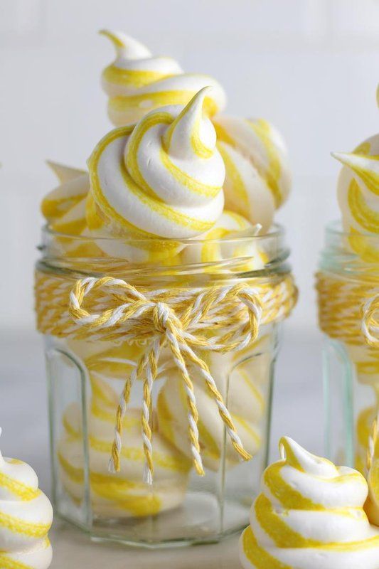 Lemon Meringues Food Delicious Ideas