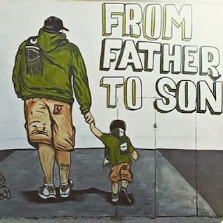 from father to son ultras vector