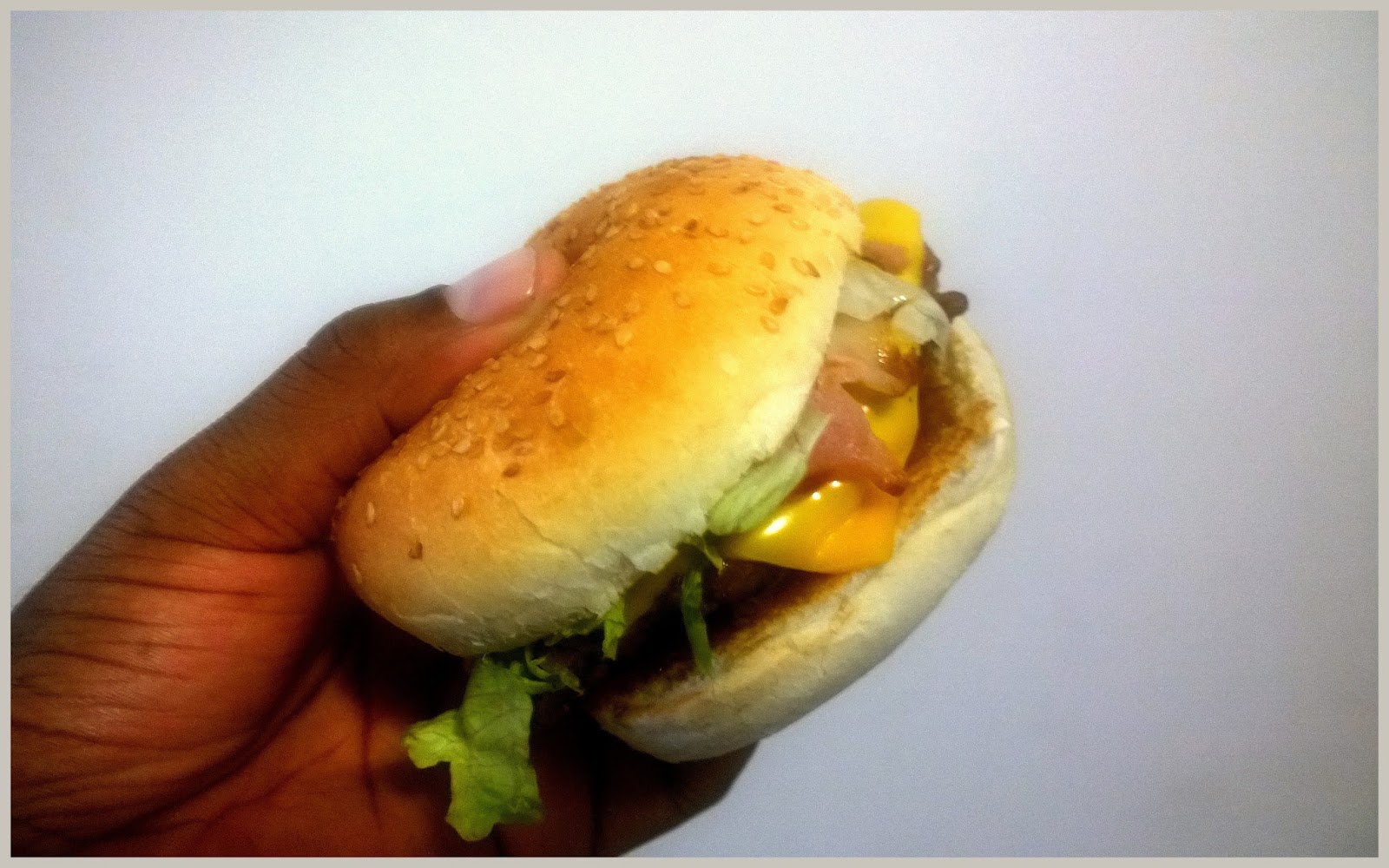 Steers Bacon and Cheese Burger Review Mr Lunga
