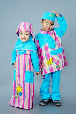  Baju muslim terbaru murah anak modis 2012 