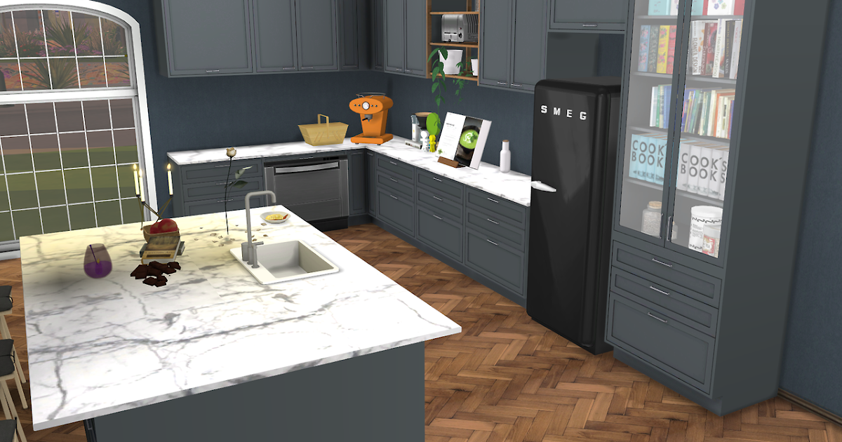The Sims 4 Spring Six Kitchen Cc Pack Overview - www.vrogue.co