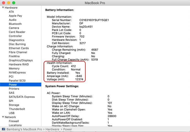 solusi battery not charging di macbook pro