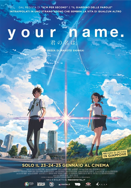 Your Name Kimi No na Wa Makoto Shinkai poster cover