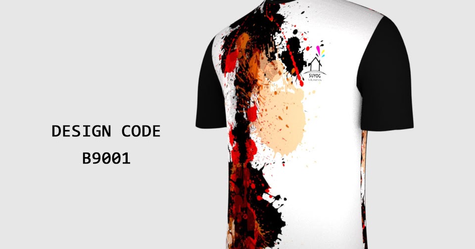 sublimation polo shirt design front and back