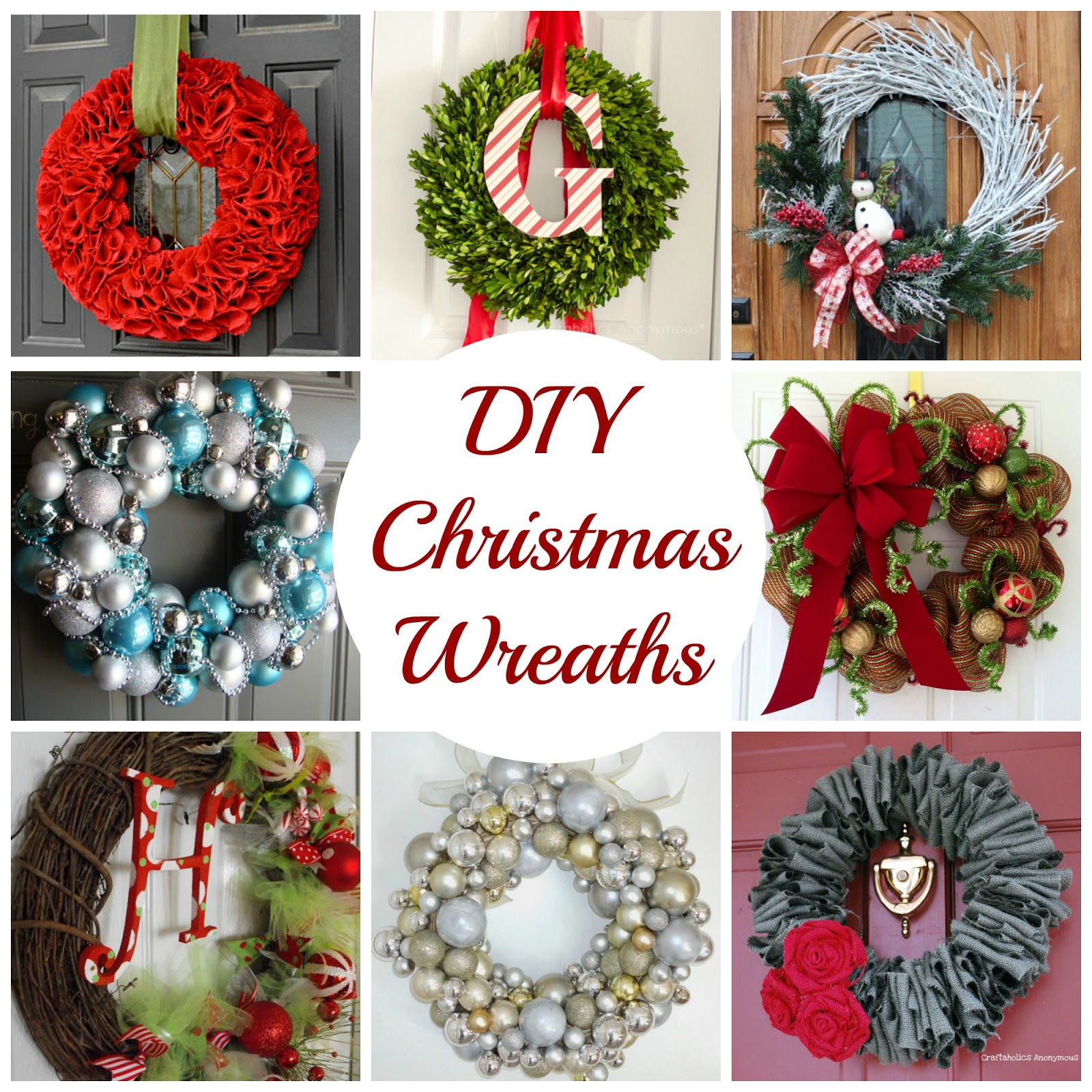 DIY Christmas Wreaths