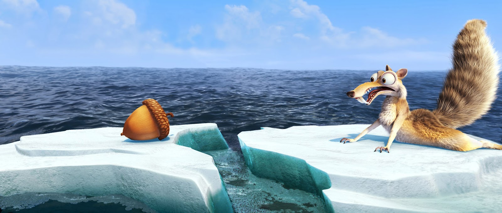 SCRAT’S EARTHCHANGING CHASE IN “ICE AGE 4 CONTINENTAL DRIFT”