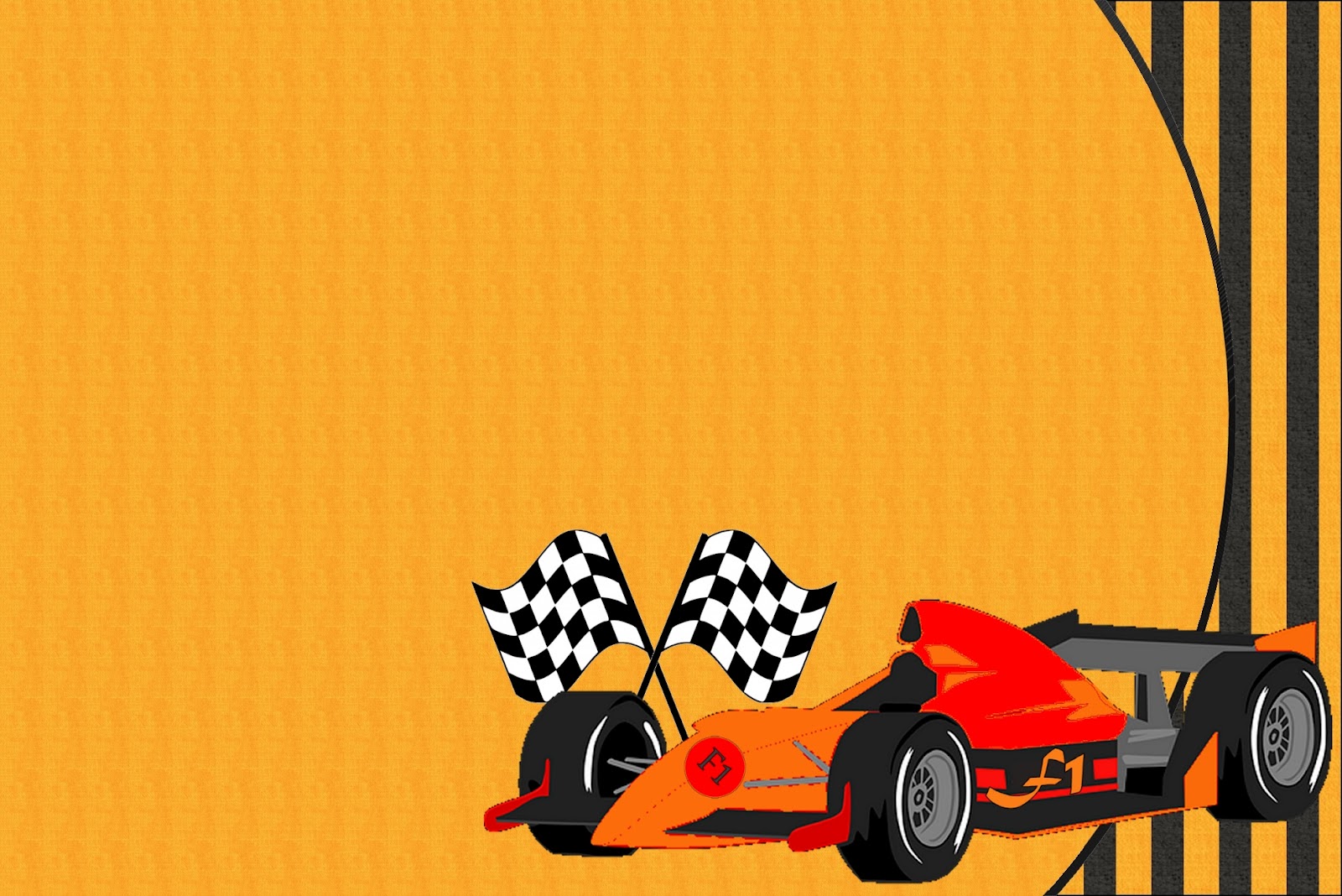 El envío de cumpleaños deseos-Fórmula Uno-motor Racing temática tarjeta Motor Sports 