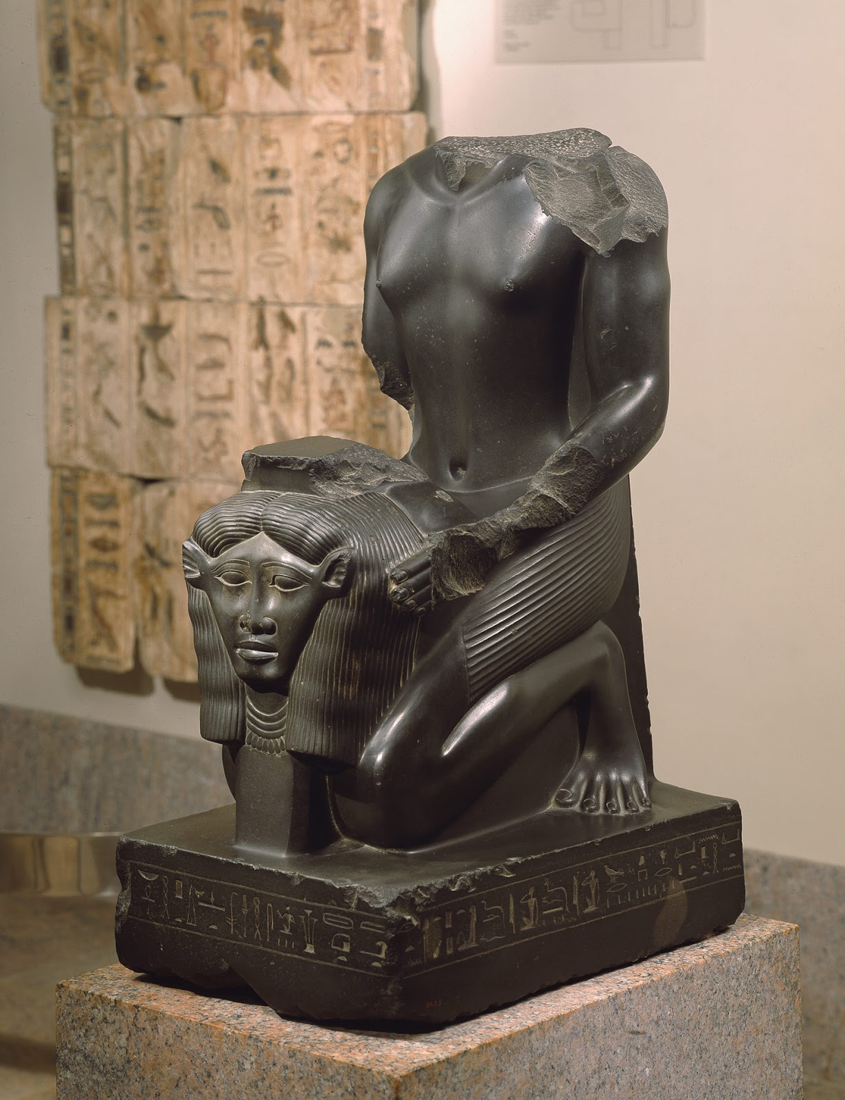 KEMET Kneeling statue of Amenemopetemhat