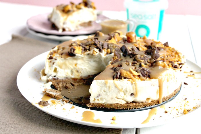 Chocolate Honeycomb Salted Caramel Cheesecake Chocolate Honeycomb Salted Caramel Cheesecake