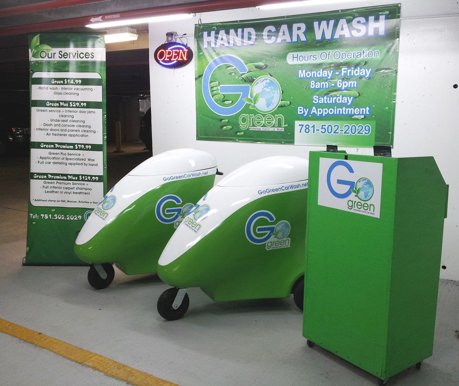 Eco Friendly Waterless Hand Car Wash Service by Go Green Car Wash