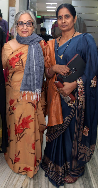 Nilam Katara and Aasha Devi Nilam Katara and Aasha Devi