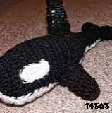 patron orca gnomo amigurumi, free amigurumi pattern killer whale