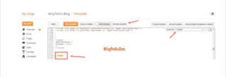 removing powered by blogger Simple way of removing powered by blogger