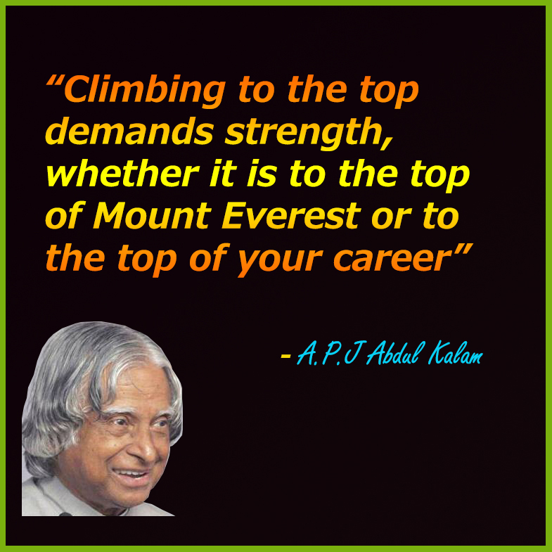 TOP 10 Inspirational Quotes by APJ ABDUL KALAM - PSC GKLokam