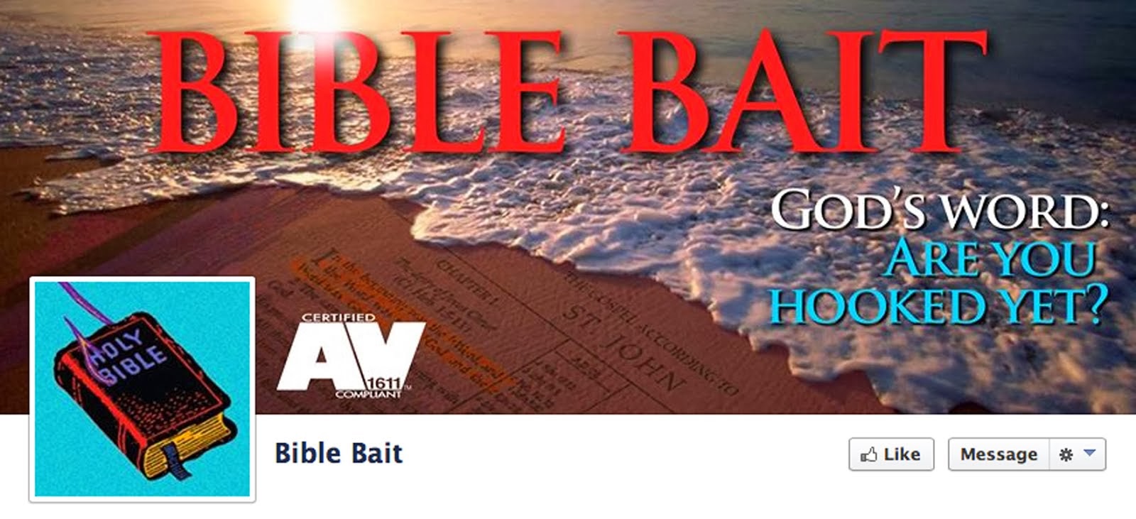 NEW! Bible Bait Facebook Page