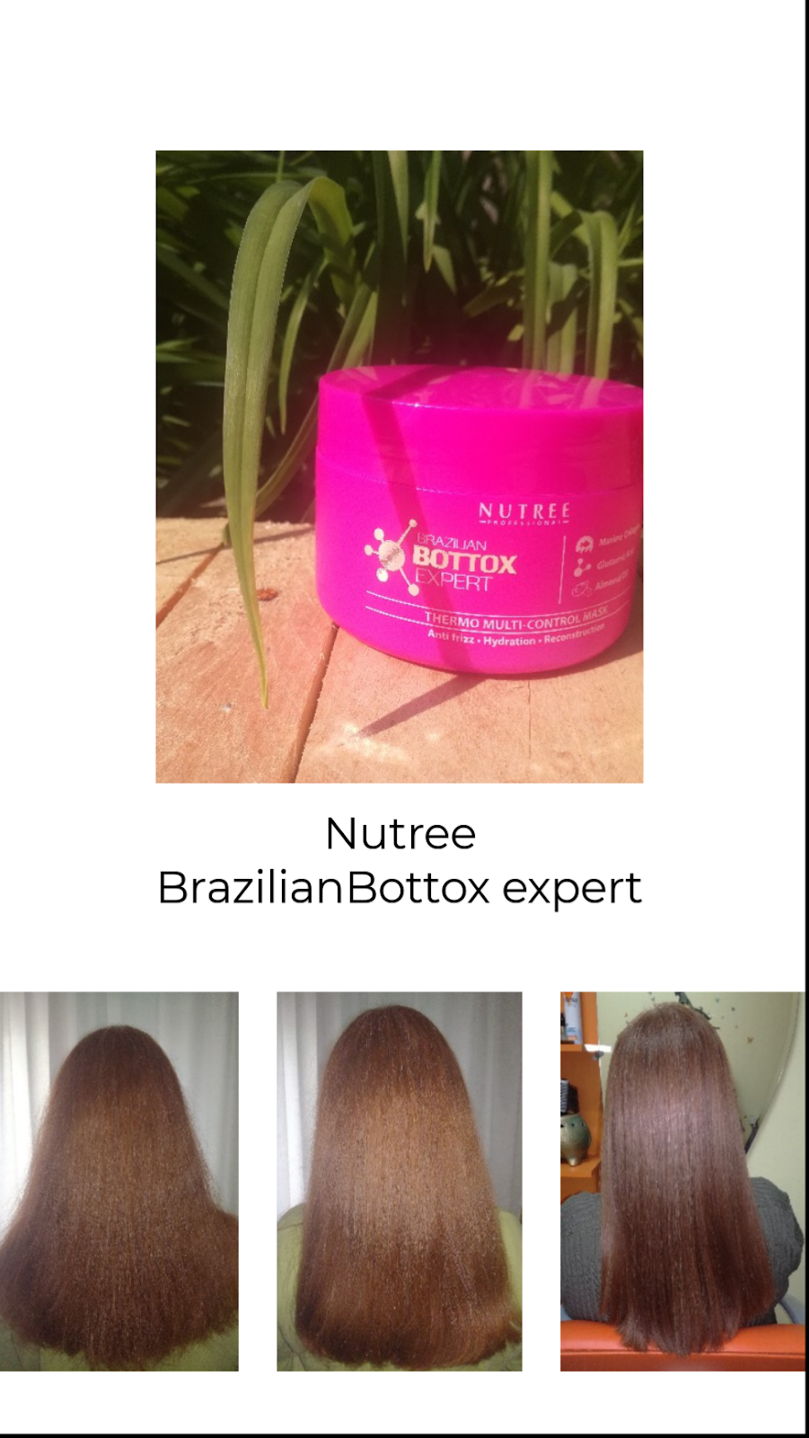 Emina svastara Nutree BRAZILIAN HAIR BOTOX EXPERT