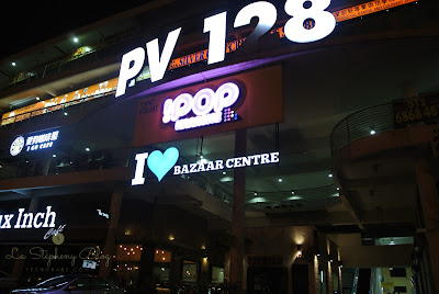 An outer look of the iPOP karaoke setapak signage in PV128 kuala lumpur