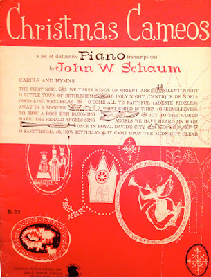 Thrilled announce The Copycat Collector: COLLECTION #120: Mid-Century Christmas Piano Music