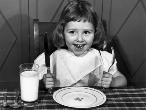 george-marks-little-girl-at-table-with-knife-and-fork-ready
