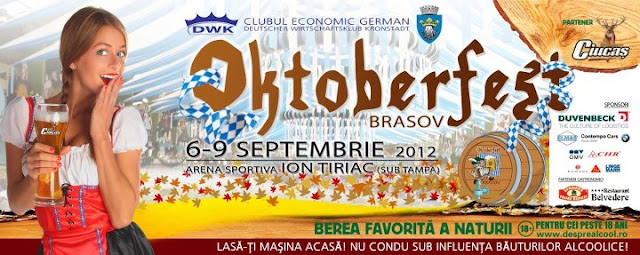 Oktoberfest Brasov, 2012, 6-9 septembrie