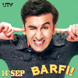 Ranbir Kapoor's 'Barfi' release date poster and wallpaper 
