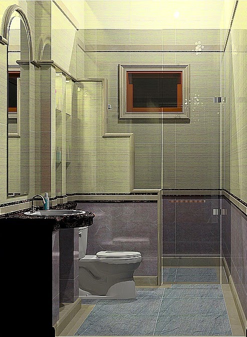  INTERIOR  GRANITE MARBLE design toilet  kamar mandi mewah modern minimalis 