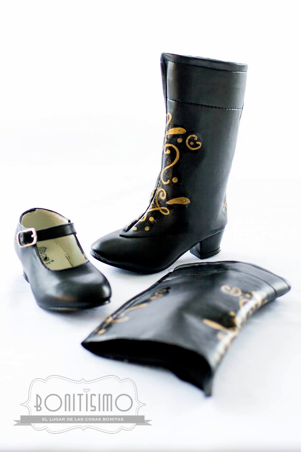 botas disfraz anna frozen