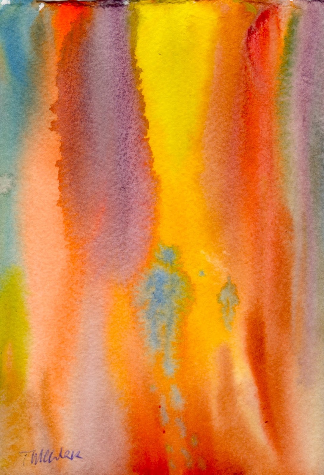 Coffee With Clark As time slips away watercolor