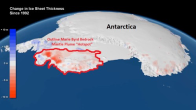 Le Surconsommateur pollue et contribue au réchauffement climatique Antarctic_Ice_Sheet_Thickness_