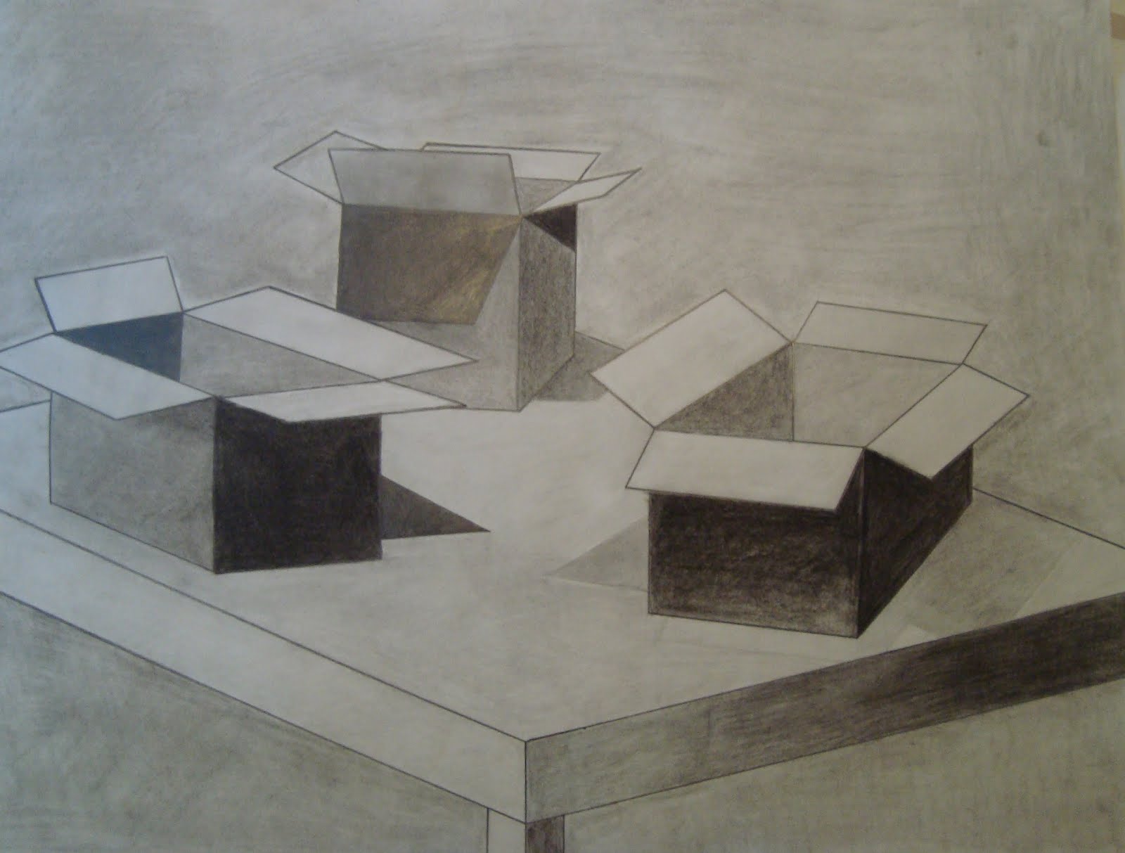 figure drawing using boxes
