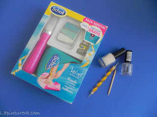 Lima electrónica Dr. Scholl: Uñas perfectas todo el año lima en su caja
