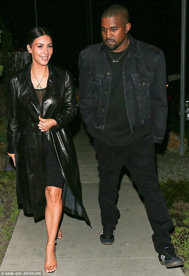 Latest Updates: Braless Kim Kardashian Steps Out With Husband For ...
