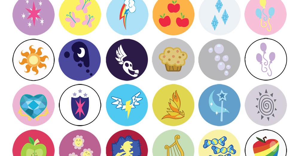 Май литл пони карта знаков отличия 2